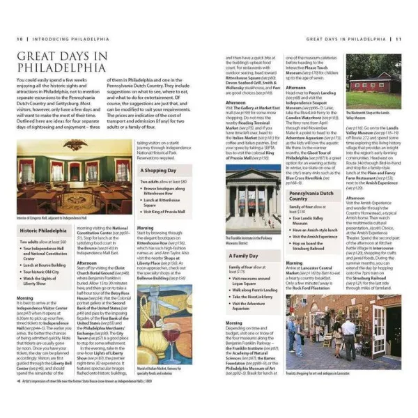 Travel Guide Philadelphia and the Pennsylvania Dutch Country