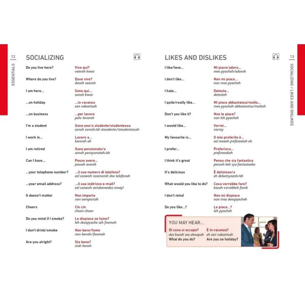 Eyewitness Travel Phrase Book Italian
