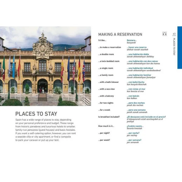 Travel Phrase Book Spanish