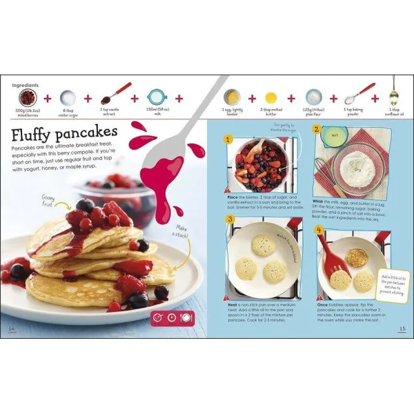 Cooking Step By Step. More than 50 Delicious Recipes for Young Cooks