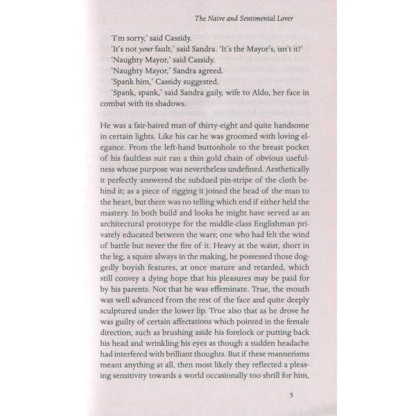 The Naive and Sentimental Lover