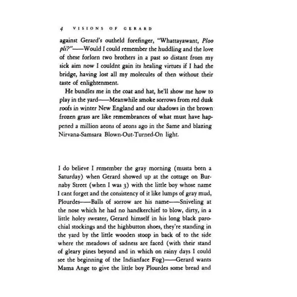 Visions of Gerard. Jack Kerouac