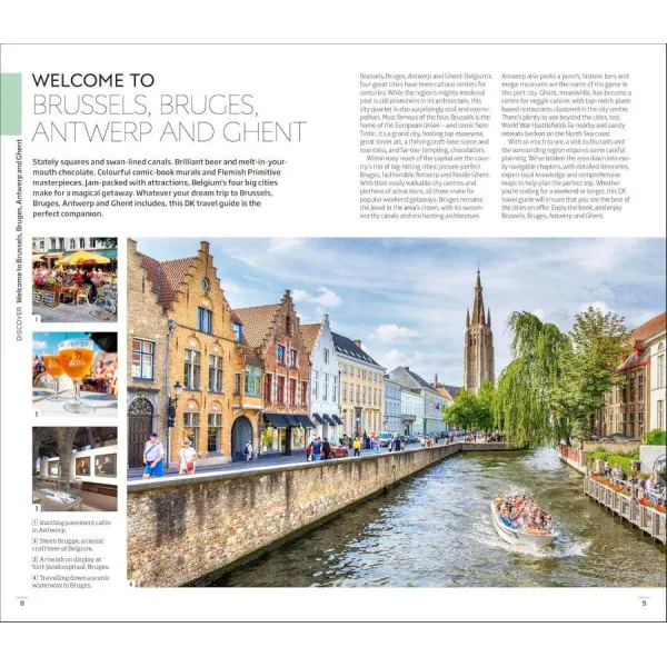 Brussels, Bruges, Antwerp and Ghent