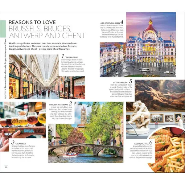 Brussels, Bruges, Antwerp and Ghent
