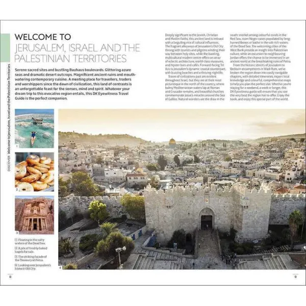 DK Eyewitness Jerusalem, Israel and the Palestinian Territories