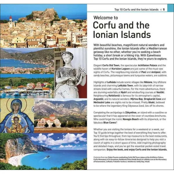 Top 10 Corfu and the Ionian Islands (Pocket Travel Guide)
