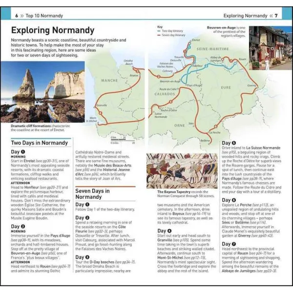 DK Eyewitness Top 10 Normandy