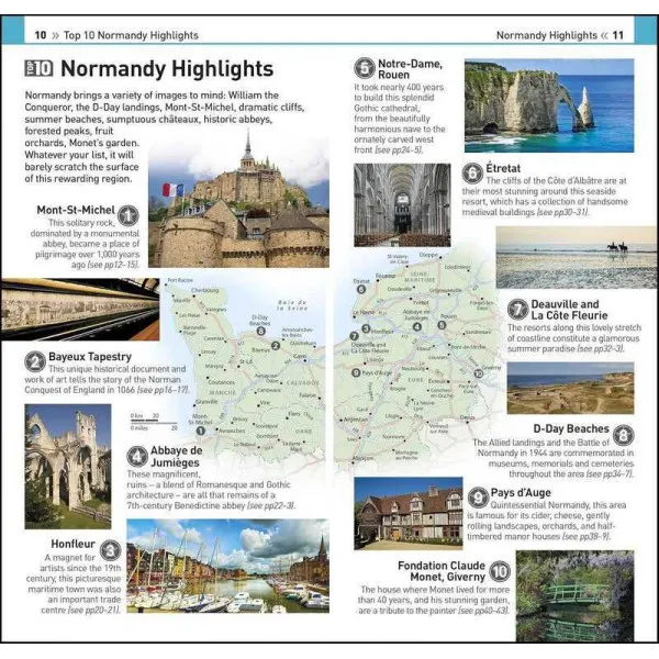 DK Eyewitness Top 10 Normandy