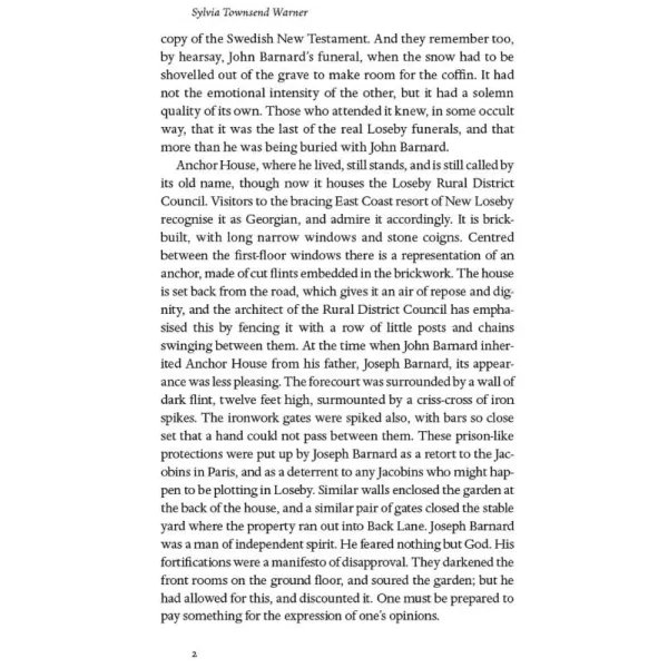 The Flint Anchor. Sylvia Townsend Warner