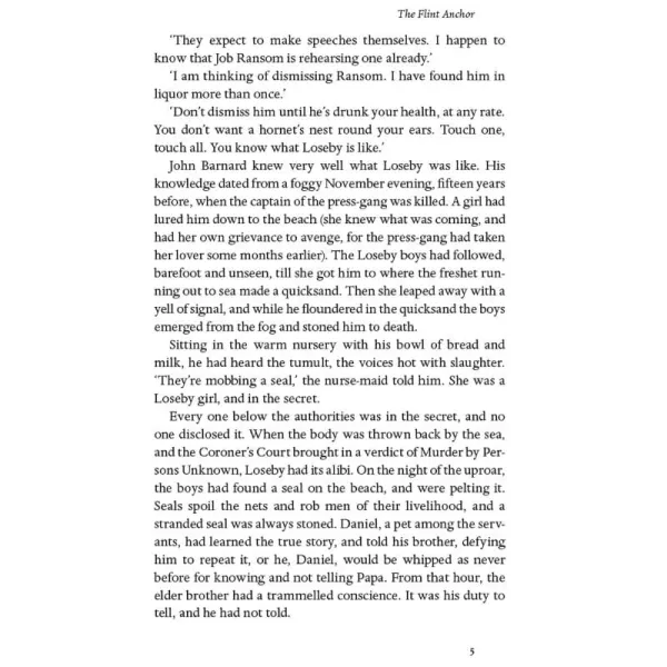 The Flint Anchor. Sylvia Townsend Warner