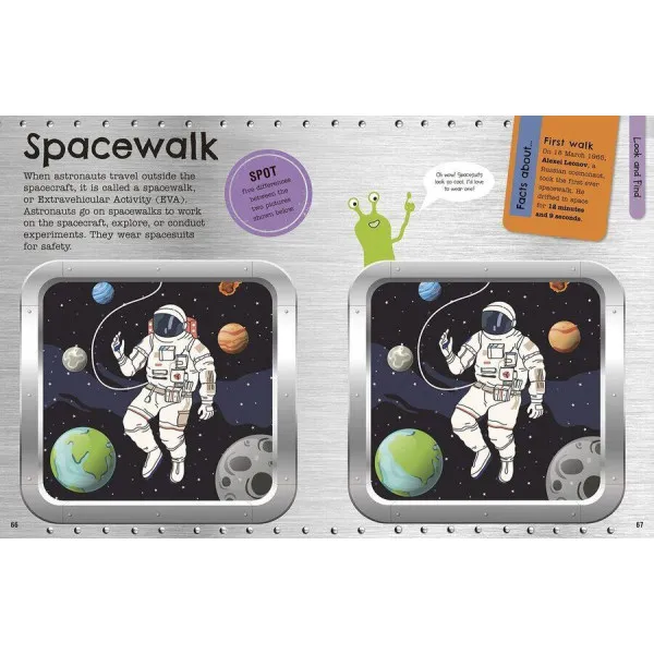 The Fact-Packed Activity Book. Space