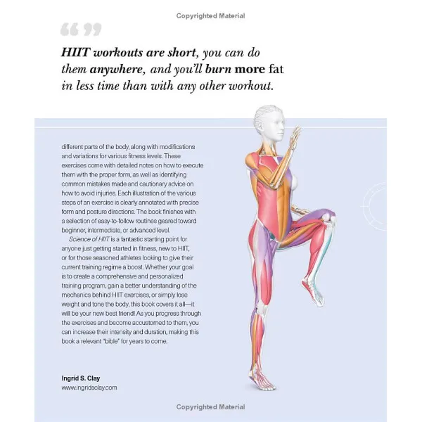 Science of HIIT. Understand the Anatomy and Physiology to Transform Your Body