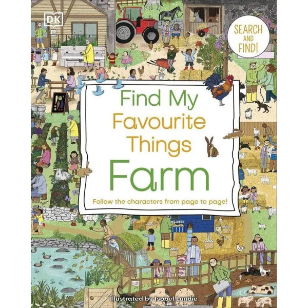Find My Favourite Things Farm. Search and Find!