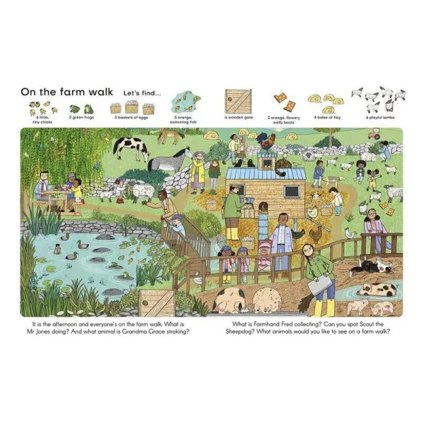 Find My Favourite Things Farm. Search and Find!