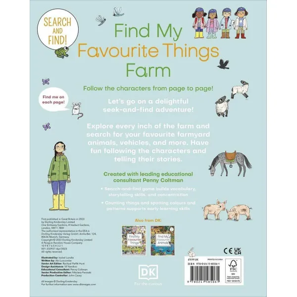Find My Favourite Things Farm. Search and Find!