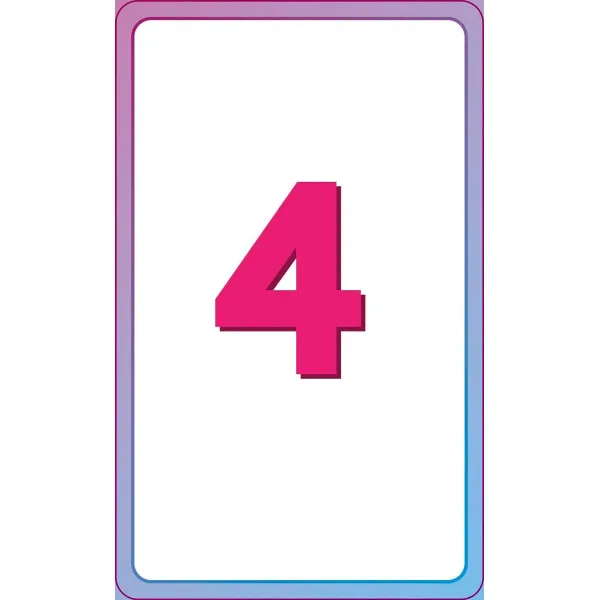 English for Everyone Junior First Words Colours, Shapes, and Numbers Flash Cards