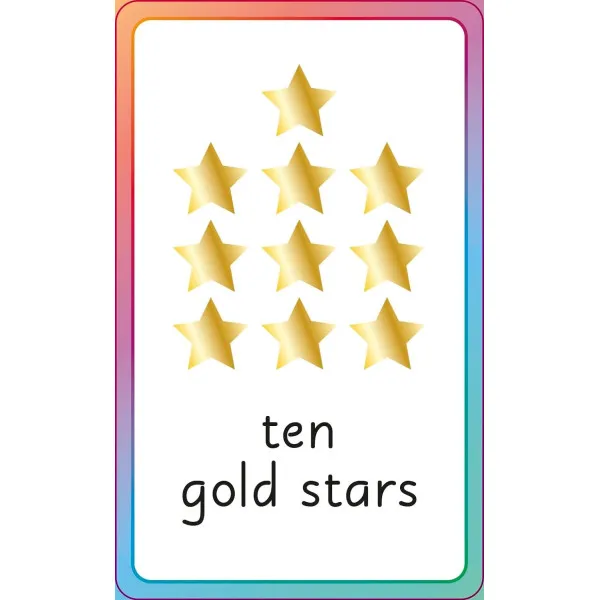 English for Everyone Junior First Words Colours, Shapes, and Numbers Flash Cards