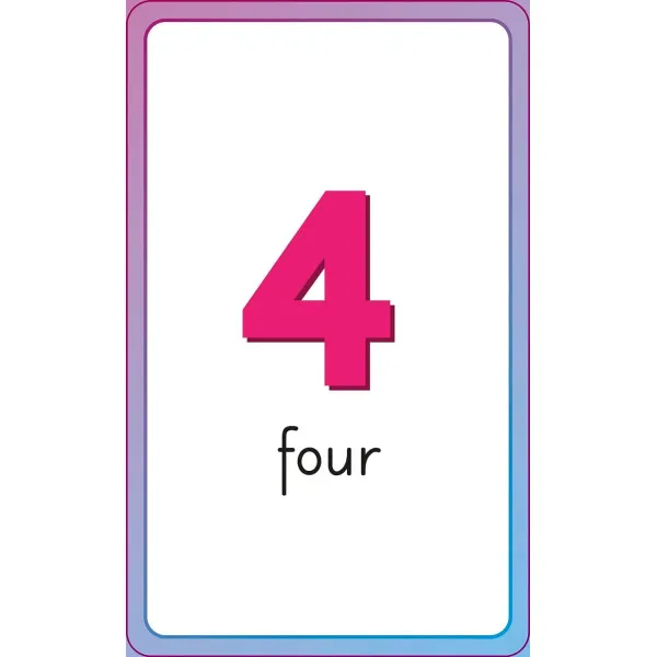 English for Everyone Junior First Words Colours, Shapes, and Numbers Flash Cards