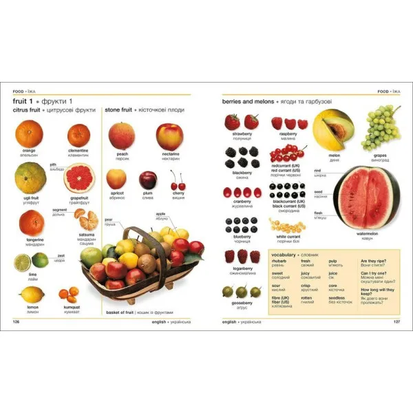 English Ukrainian Bilingual Visual Dictionary 
