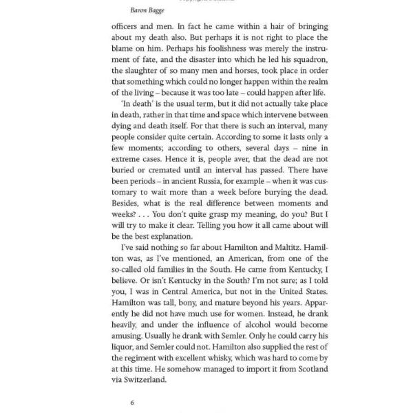 Baron Bagge. Alexander Lernet-Holenia