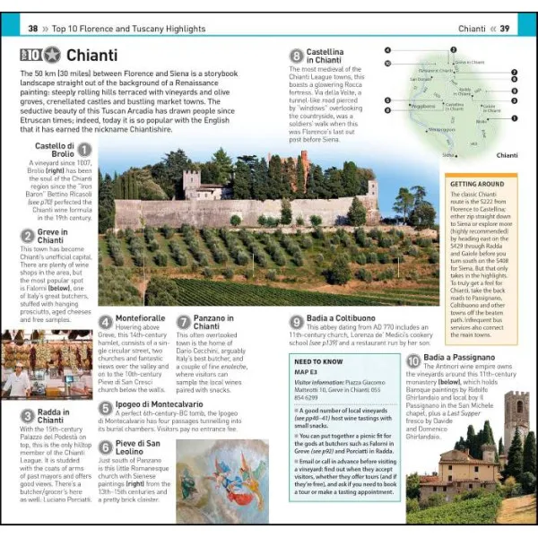 Top 10 Florence and Tuscany