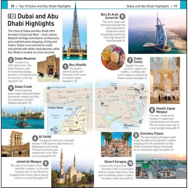 Top 10 Dubai and Abu Dhabi