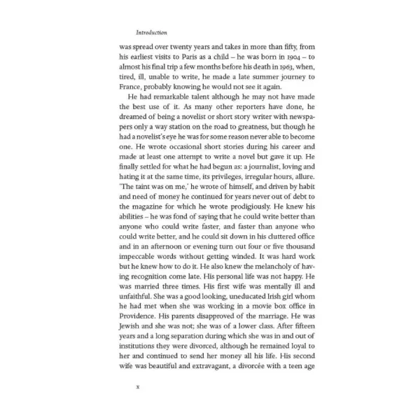 Between Meals. An Appetite for Paris. A. J. Liebling