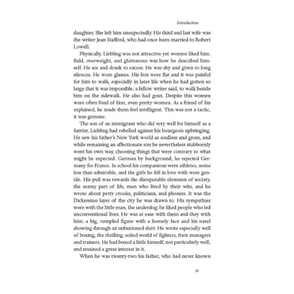 Between Meals. An Appetite for Paris. A. J. Liebling