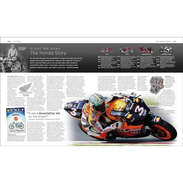 The Motorbike Book. The Definitive Visual History