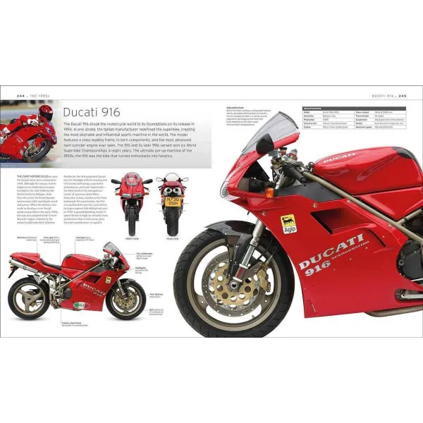 The Motorbike Book. The Definitive Visual History