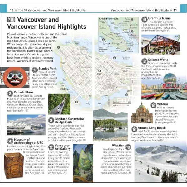 Top 10 Vancouver and Vancouver Island