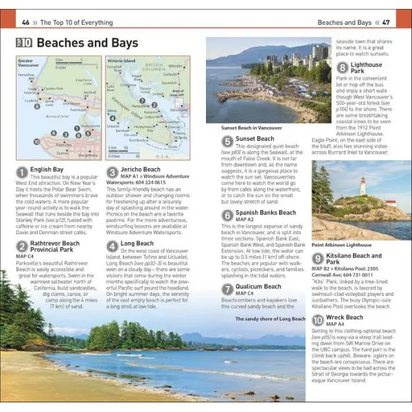 Top 10 Vancouver and Vancouver Island