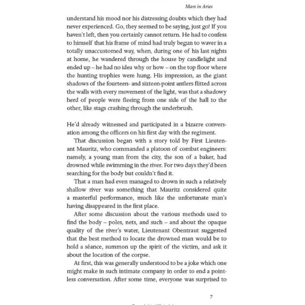 Mars in Aries. Alexander Lernet-Holenia