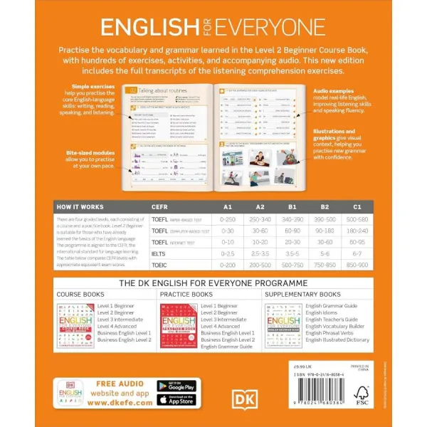 English for Everyone Practice Book Level 2 Beginner