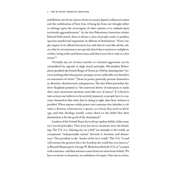The Myth of American Idealism