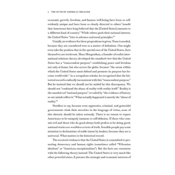 The Myth of American Idealism