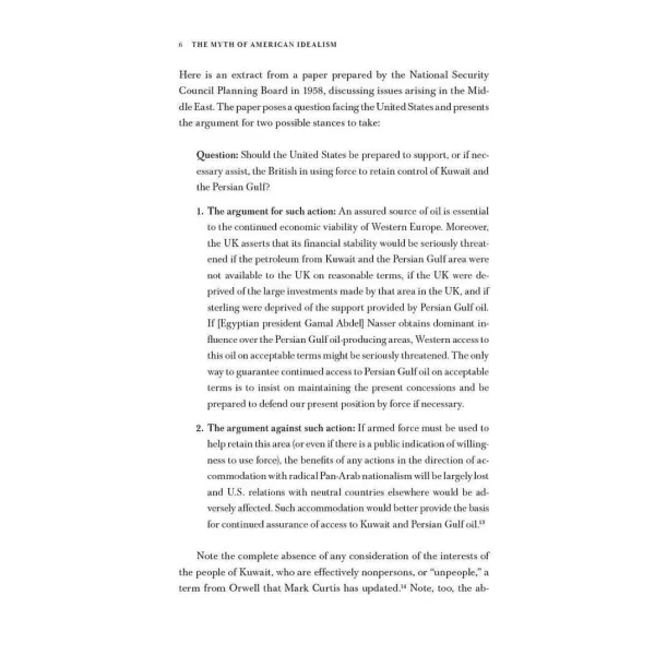 The Myth of American Idealism