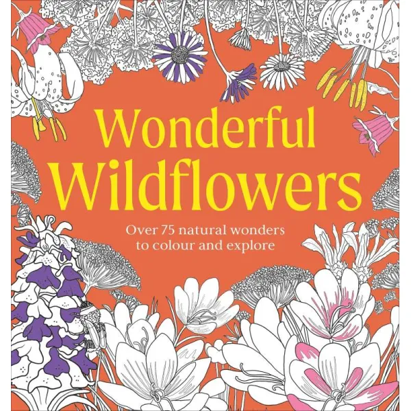 Wonderful Wildflowers Colouring Book