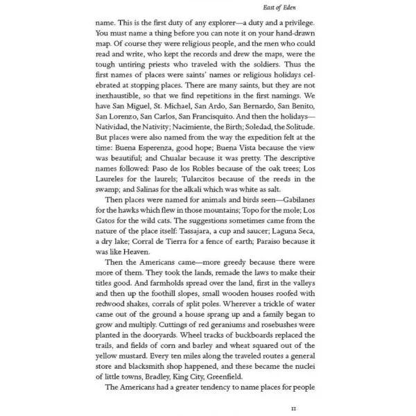 East of Eden. John Steinbeck