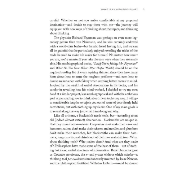 Intuition Pumps and Other Tools for Thinking. Daniel C Dennett