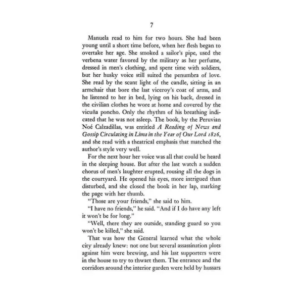 The General in His Labyrinth. Gabriel García Márquez