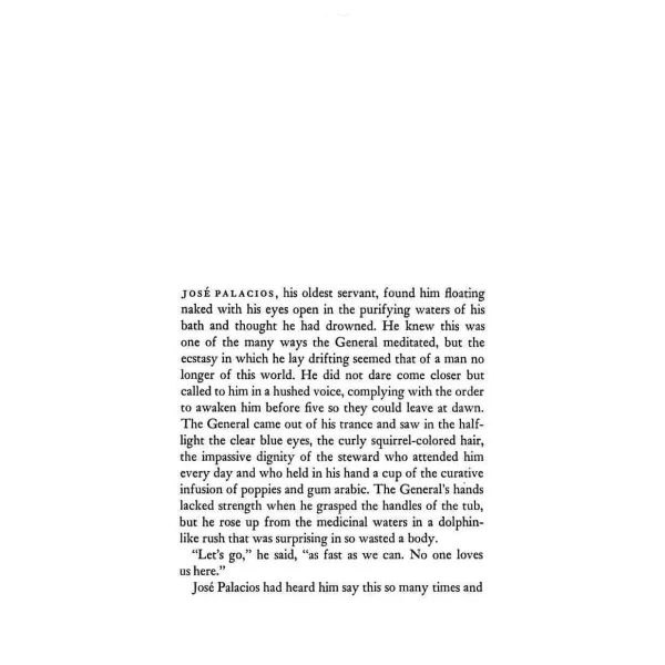 The General in His Labyrinth. Gabriel García Márquez