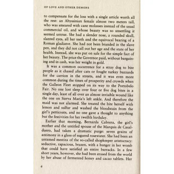 Of Love and Other Demons