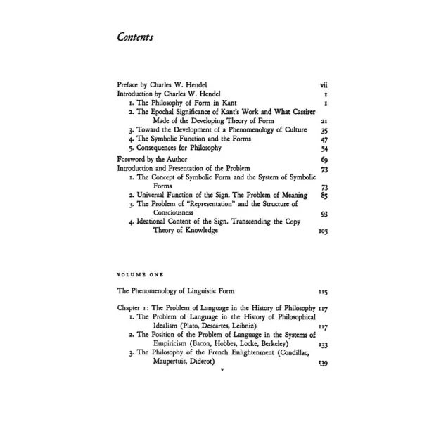 The Philosophy of Symbolic Forms. Volume 1 Language