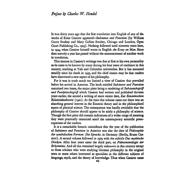 The Philosophy of Symbolic Forms. Volume 1 Language