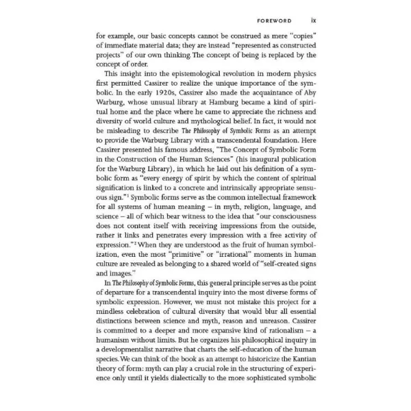 The Philosophy of Symbolic Forms, Vol. 2: Mythical Thought