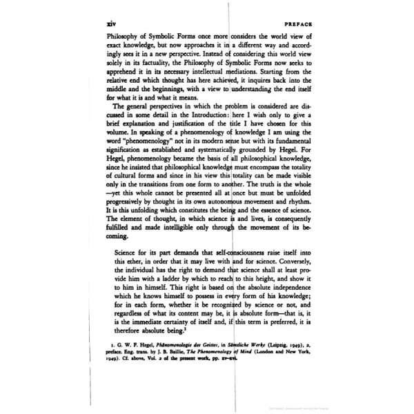 The Philosophy of Symbolic Forms: Vol. 3: The Phenomenology of Knowledge