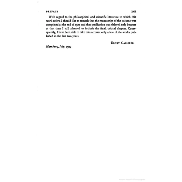 The Philosophy of Symbolic Forms: Vol. 3: The Phenomenology of Knowledge