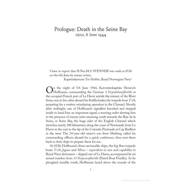 Normandy. The Sailors' Story