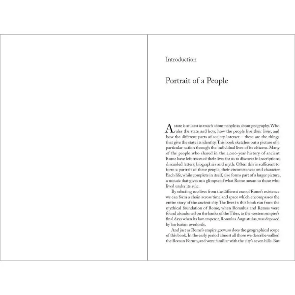 A History of Ancient Rome in 100 Lives